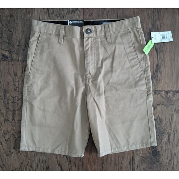 Volcom Frickin Chino Shorts Preppy Modern Straight NEW! - Picture 1 of 7